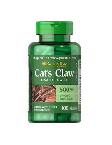 Ункарія опушена (Cat's Claw) 500 мг, 100 капсул