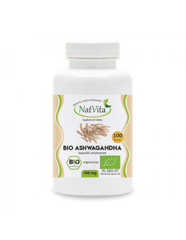Ашваганда  Bio 360 mg, 100 capsules