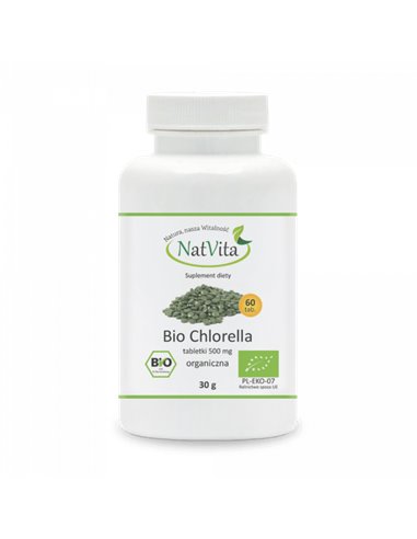 Chlorella BIO 140 пігулок, 500 мг