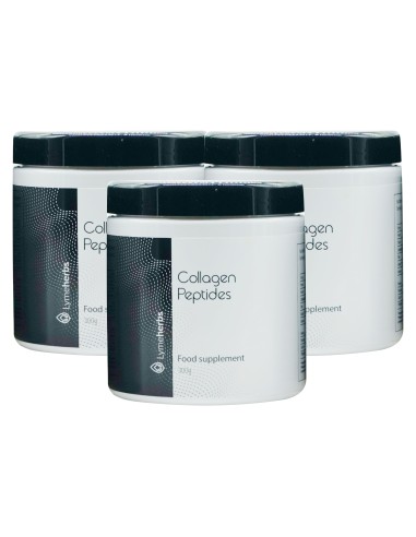 Упаковка 3 штуки Collagen - Lymeherbs hydrolyzed collagen petides (300g)